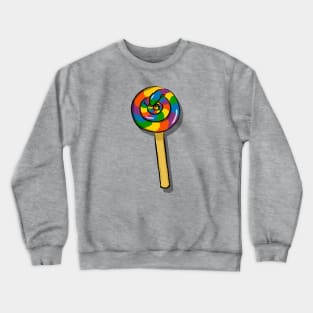 Curled Up Snake Lollipop Crewneck Sweatshirt